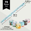 Bright Creations 6 Rolls 234 Feet Holiday Scalloped Bulletin Board Borders Strips for Classroom, Whiteboard Chalkboard School Decorations, 78 3 Foot - 4 of 4