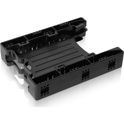 Icy Dock EZ-Fit Lite MB290SP-1B Drive Bay Adapter for 3.5" IDE, SAS, Serial ATA Internal - Black - 2 x HDD Supported - 2 x SSD Supported