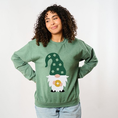 Simply Sage Market Women's Graphic Sweatshirt Coin Gnome