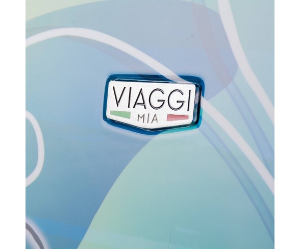 Mia Viaggi ITALY 20" Hardside Carry On Suitcase - Butterfly