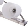 Costway 4 Light Glass Wall Sconce Modern Pendant Lampshade Fixture Vanity Metal Bathroom - 3 of 4