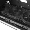 SilverStone Technology ALTA F1 ATX Case - Black Aluminum Bezel, Steel Body, 2x 3.5" & 2x 2.5" Drive Bays, 120/140mm Top & 120mm Bottom Fan Slots - 3 of 4