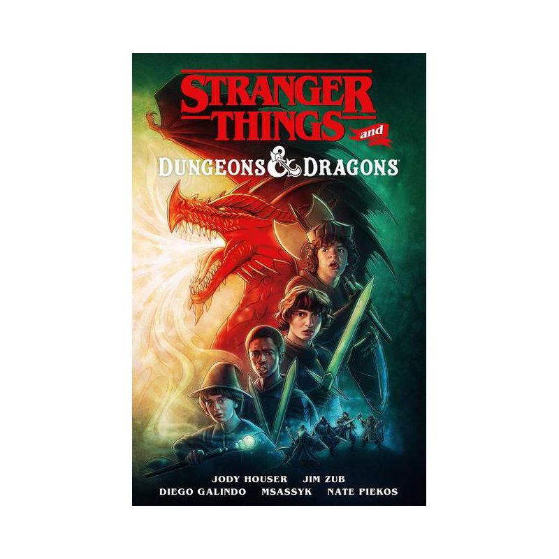 Stranger Things and Dungeons &#38; Dragons (Graphic Novel) - by Jody Houser &#38; Jim Zub (Paperback), 1 of 2