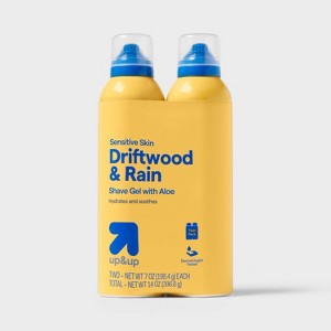 Men's Sensitive Skin Shave Gel with Aloe - Driftwood & Rain - 1 of 4