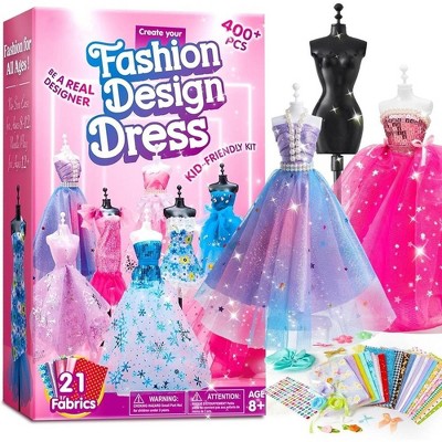 Fashion Design Studio - Sewing Kit for Kids - top Girls Arts & Crafts Kits