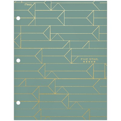 Metallic Geo Portfolio Linear - Five Star