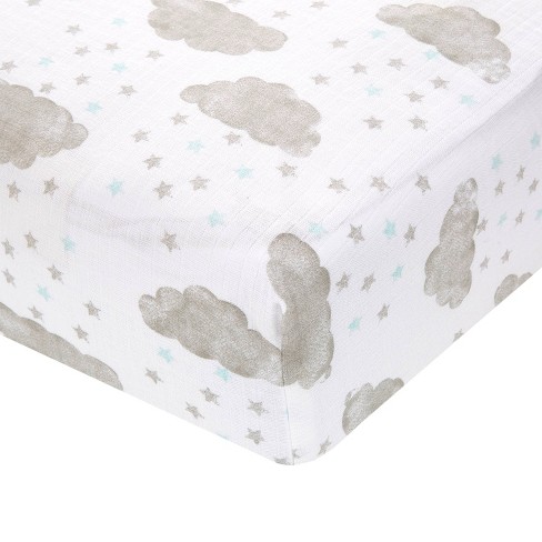 Aden Anais Essentials Classic Crib Sheet Partly Sunny Target