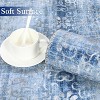 Washable Paisley Area Rug – Low Pile, Non-Slip, Stain-Resistant Carpet for Living Room, Bedroom, or Office - 3 of 4