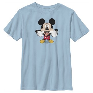 Boy's Disney Mickey Mouse Tongue Out T-Shirt - 1 of 4