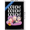 Trends International Netflix KPop Demon Hunters (2025) - Huntrix Chibi Couch Framed Wall Poster Prints - 3 of 4