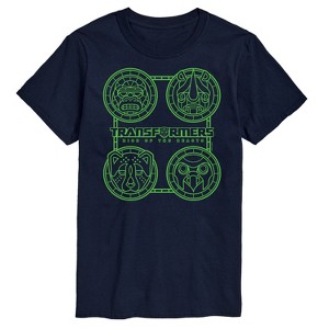 Men's - Transformers - Maximal Symbols Short Sleeve Graphic T-Shirt - 1 of 4