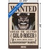 Trends International One Piece - Gol D Roger Wanted Poster Unframed Wall Poster Prints - 3 of 4