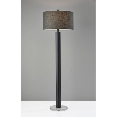 Ezra Floor Lamp Black - Adesso