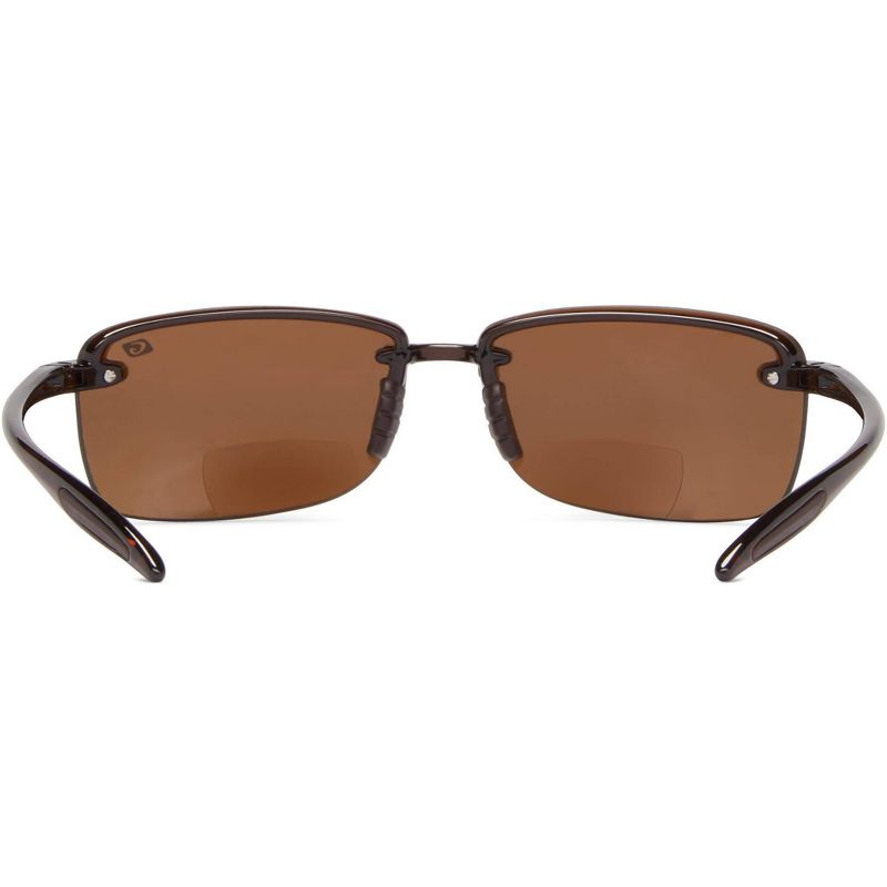 Guideline Eyegear Del Mar Polarized Bi-Focal Sunglasses - Brown +1.50, 4 of 5