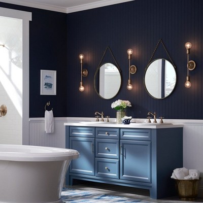 Armstrong Brass Modern 2-Light Wall Sconce