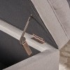 NicBex Polyester Storage Ottoman Bench,Upholstered Storage Ottoman with Button Tufted,Modern Storage Bench for Living Room,Bedroom - 4 of 4