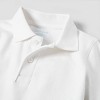 Toddler Boys' Long Sleeve Interlock Uniform Polo Shirt - Cat & Jack™ - image 3 of 3