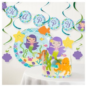 Mermaid Friends Birthday Party Decorations Kit