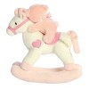 ebba Medium Baby Girl Rocking Horse Musicals! Melodious Baby Stuffed Animal Pink 12" - image 4 of 4