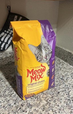 Meow Mix Original Choice With Flavors Of Chicken Turkey Salmon Ocean Fish Adult Complete Balanced Dry Cat Food 16lbs Target