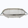 SAMMART Expandable Over The Sink Oval Colander/Mesh Strainer Basket - 3 of 4