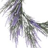 Saro Lifestyle Lavender Wreath Floral Accent (Set of 4), 19", Purple - 4 of 4
