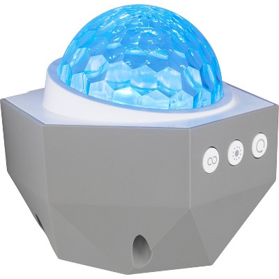 Gray LED Color Changing Nursery Night Light Projector