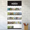 TF Publishing 13.5"x14.5" 2026 Birds Backyard and Beyond Wall Calendar - 3 of 4