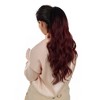 Alilang Long Drawstring Ponytail Hair Extension Wave 22 Inch Synthetic Fake Layered Pony Tail Hairpieces for Women - 3 of 4