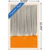 Trends International Geometric - Orange Unframed Wall Poster Prints - 3 of 4