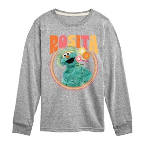 Boys' - Sesame Street - Rosita -Toddler and Youth Long Sleeve T-Shirt Long Sleeve Graphic T-Shirt - 1 of 3