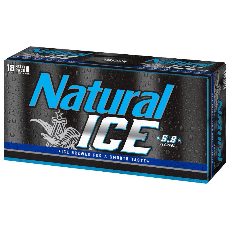 Natural Ice Beer - 18pk/12 fl oz Cans, 3 of 10