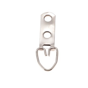 Unique Bargains Picture Hangers Hook Iron 1.26"x0.47" 20 Pcs - 1 of 4