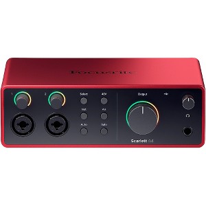 Focusrite Scarlett 4i4 USB-C Audio Interface Gen 4 - 1 of 4