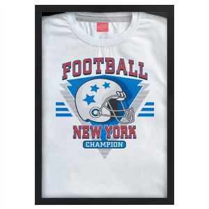 Americanflat T-Shirt Frame - 13.5x20 Frame with Shatter-Resistant Glass and Folding Insert - All-Star Collection - 1 of 1