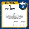 NHL Buffalo Sabres 2025 Box Calendar - 3 of 4