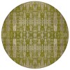 Olive Green Taupe And Beige Moroccan Washable Indoor Outdoor Area Rug - 4 of 4