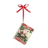 Mr. Christmas Mini Songbook Christmas Ornaments - 4" Set of 4 - 4 of 4