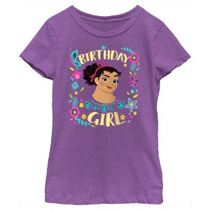 Girl's Encanto Birthday Girl Luisa T-Shirt - 1 of 4