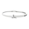 GILDED 1/10 ct t.w. Natural Diamond Bangle Bracelet in Sterling Silver - 2 of 4