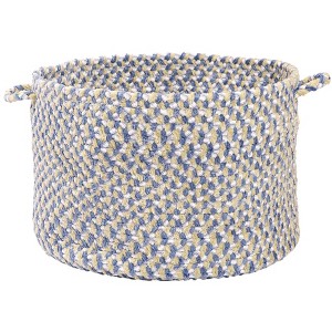 Colonial Mills Blokburst - Blueberry Pie 18"x18"x12"  50% Polyester/30% Polypropylene/20% Cotton Round - 1 of 1
