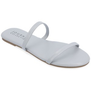 Journee Collection Womens Adyrae Slide Flat Sandals - 1 of 4