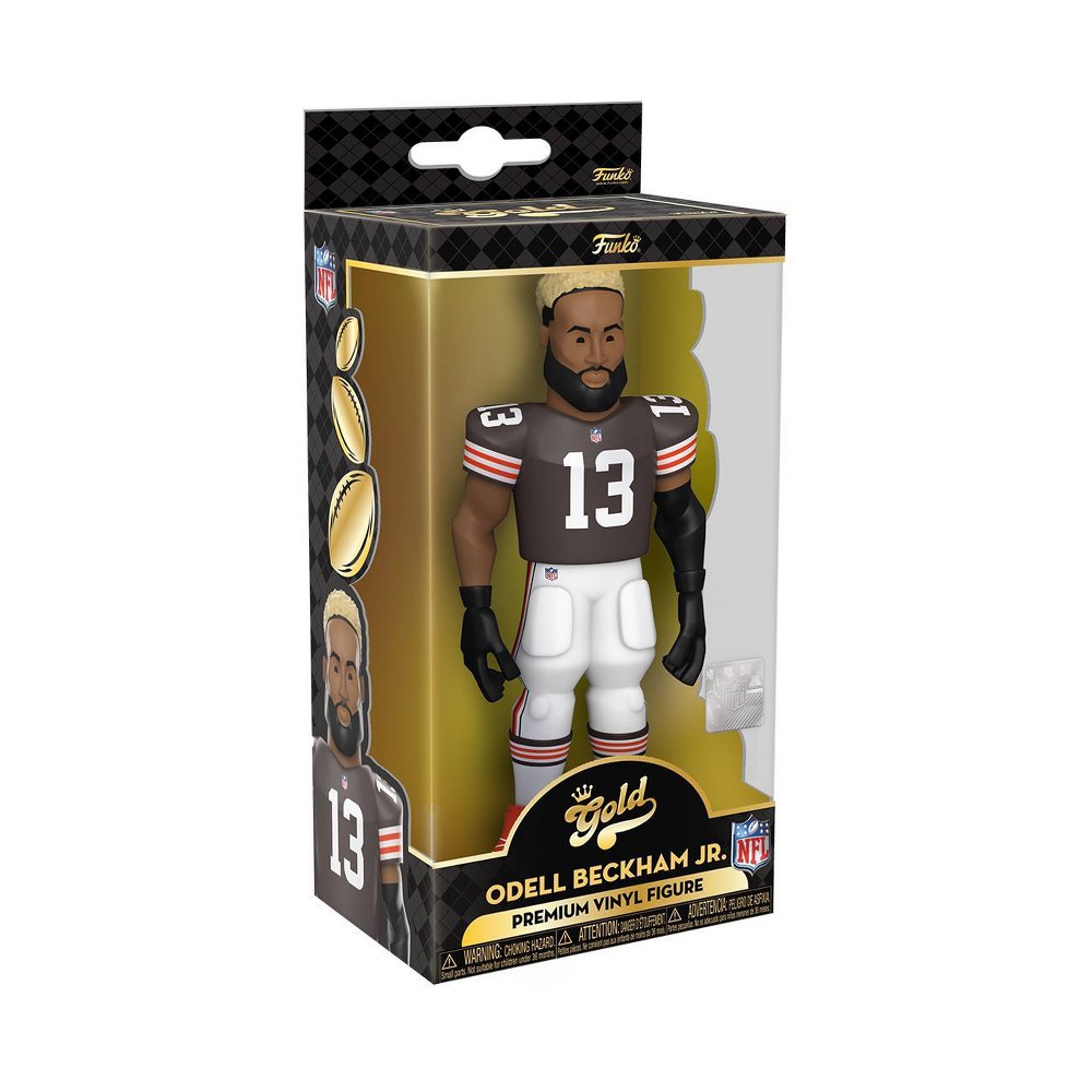 Funko POP! NFL 5" Gold: Browns - Odell Beckham Jr