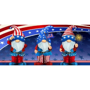 Briarwood Lane Patriotic Gnomes Mini Mat 22x10 Indoor Outdoor Doormat - 1 of 3