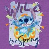 Girl's Lilo & Stitch Easter Stitch Wild for Spring Egg T-Shirt - 2 of 4