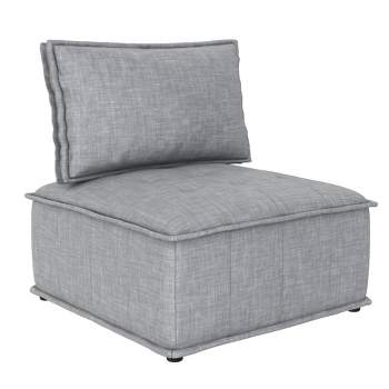 Sybil Modular Chair Gray Linen - Room & Joy