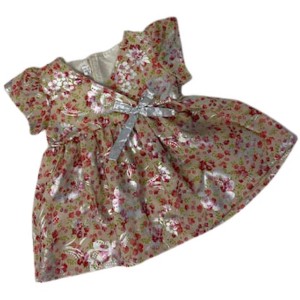 Doll Clothes Superstore Silver Trimmed Dress Fits Cabbage Patch Kid And 15-16 Inch Baby Dolls - 1 of 4