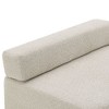 NicBex Couches for Living Room 56" Lounge Frame for Oversized Modular U-Shaped Sectional Sofa Boucle Floor Convertible Compressed Couch - 4 of 4