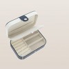 Unique Bargains Portable Jewelry Box for Women Girls Display Storage Jewelry Earrings Rings Necklaces - 3 of 4