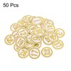 Unique Bargains Iron-on Washable Embroidered DIY Number Applique Patch 50 Pcs - 3 of 4